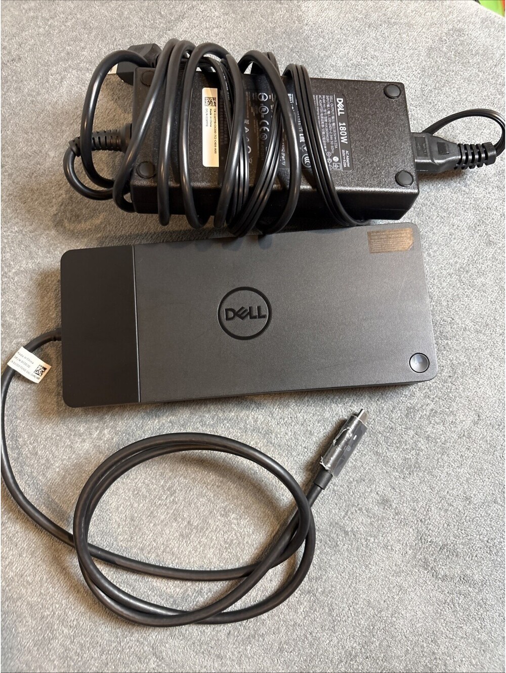 Dell WD19 TB Docking Station With 180W Power Adapter